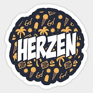 HRZN BASK Sticker